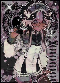 CHARACTER ILLUSTRATION [surprise me!] @deardarlingdeath on vgen